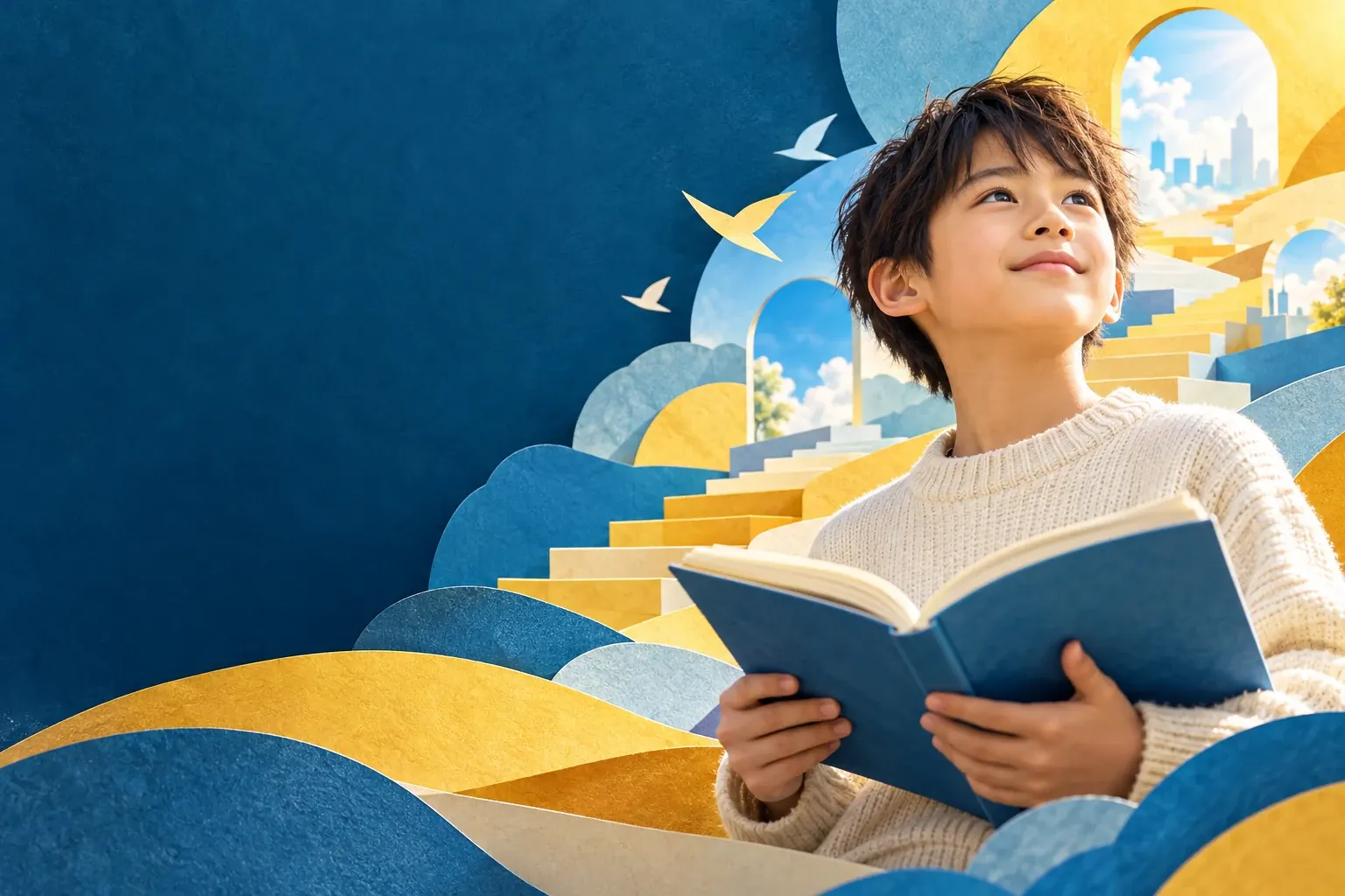 未来の選択肢を広げる小学４年生のイメージ